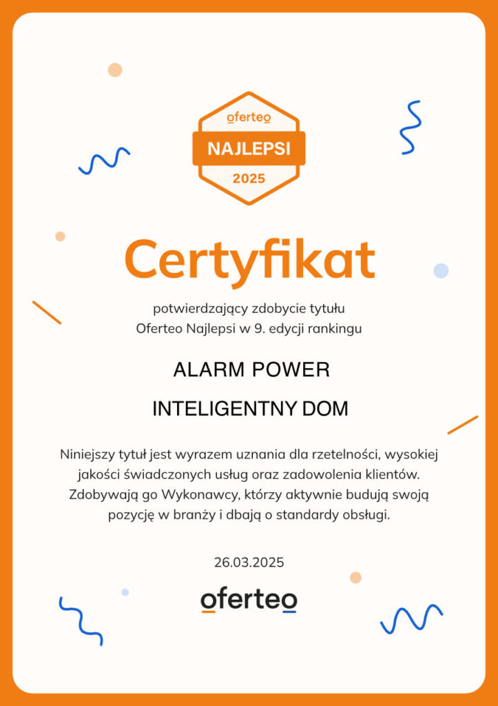 certyfikat